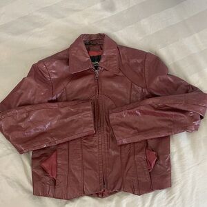 Woman’s leather jacket